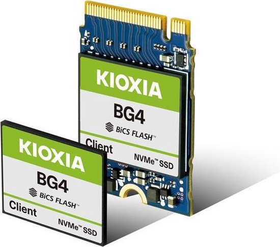 Kioxia BG4 128 GB NVMe/PCIe M.2 SSD 2230 harde schijf M.2 NVMe PCIe 3.0 x4  Bulk... | bol