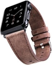 Apple Watch 40MM / 38MM Bandje Echt Leer met Gesp Sluiting Bruin