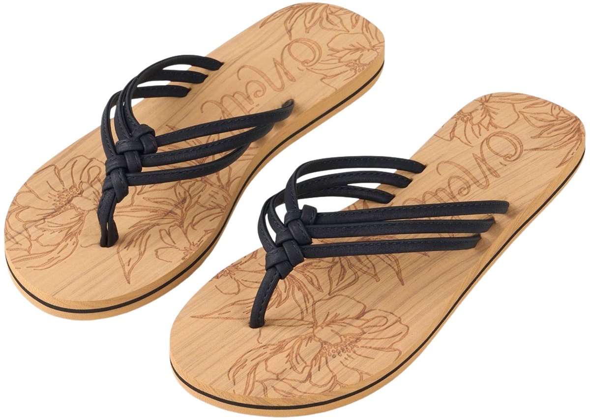 O’Neill Ditsy Teenslippers Dames Zwart