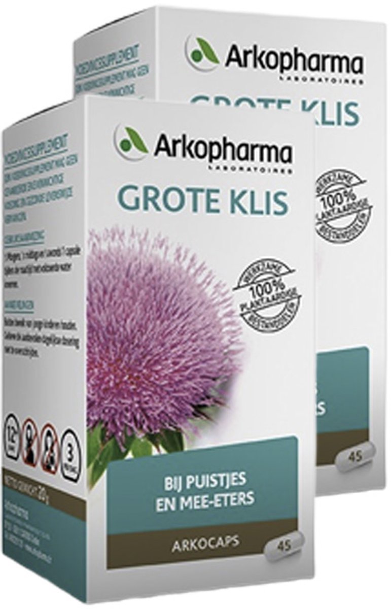 Arkopharma | Arkocaps Grote Klis | 45 Capsules | 2 stuks | 2 x 45 capsules
