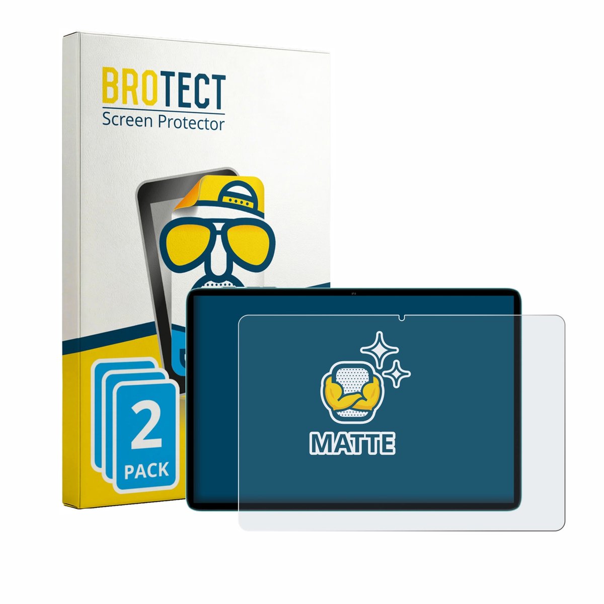BROTECT - Screenprotector voor Teclast P33 - Folie Beschermfolie matte 2 Stuks