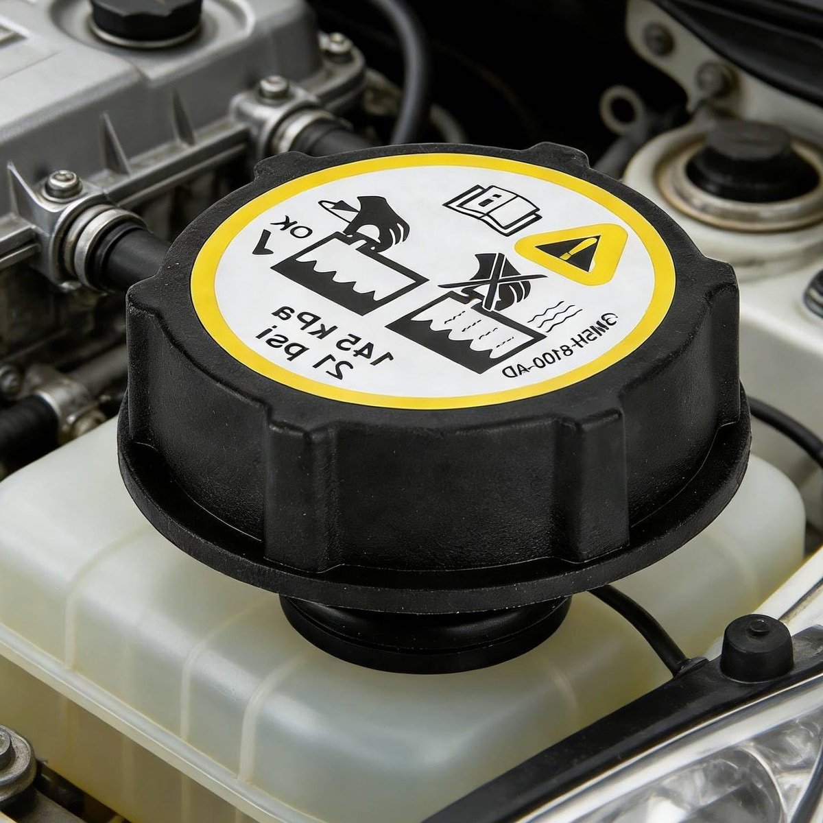 Allecto - Brandstofdop voor Auto - Radiator Uitbreidingsdoppen - Geschikt voor Diverse Modellen - Betrouwbaar - Hoogwaardige Kwaliteit - Onderdeel ..
