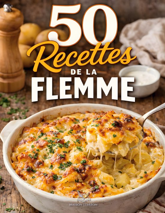 50 recettes de la flemme - cover