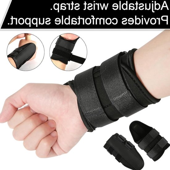 Golf Polssteun en Trainer voor Beginners en Senioren - Neopreen Polsband voor Verbetering van Swing en Alignement tijdens het Golfen van GOLF — afbeelding 2