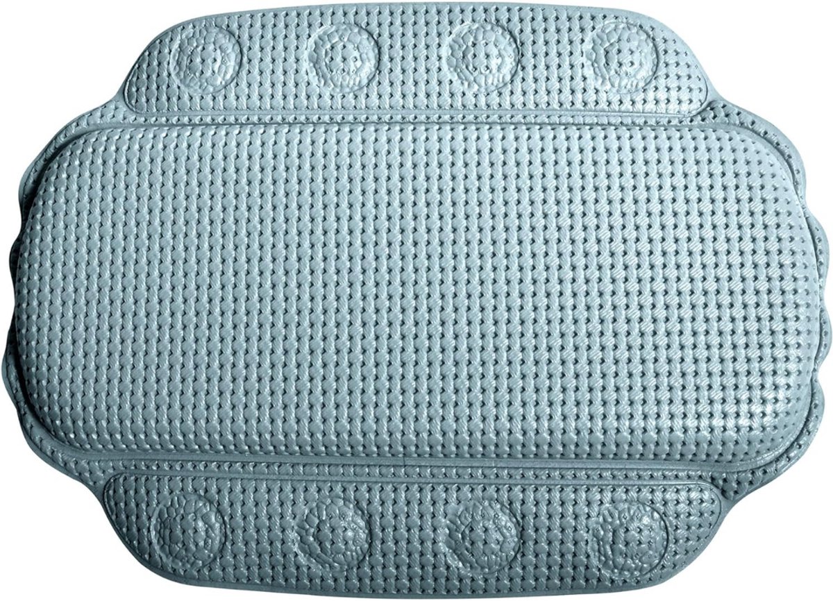 Aurixi® Badkussen - Badkussens Voor in Bad - Badplank - Lichtgrijs - 32cm x 23cm x 3cm