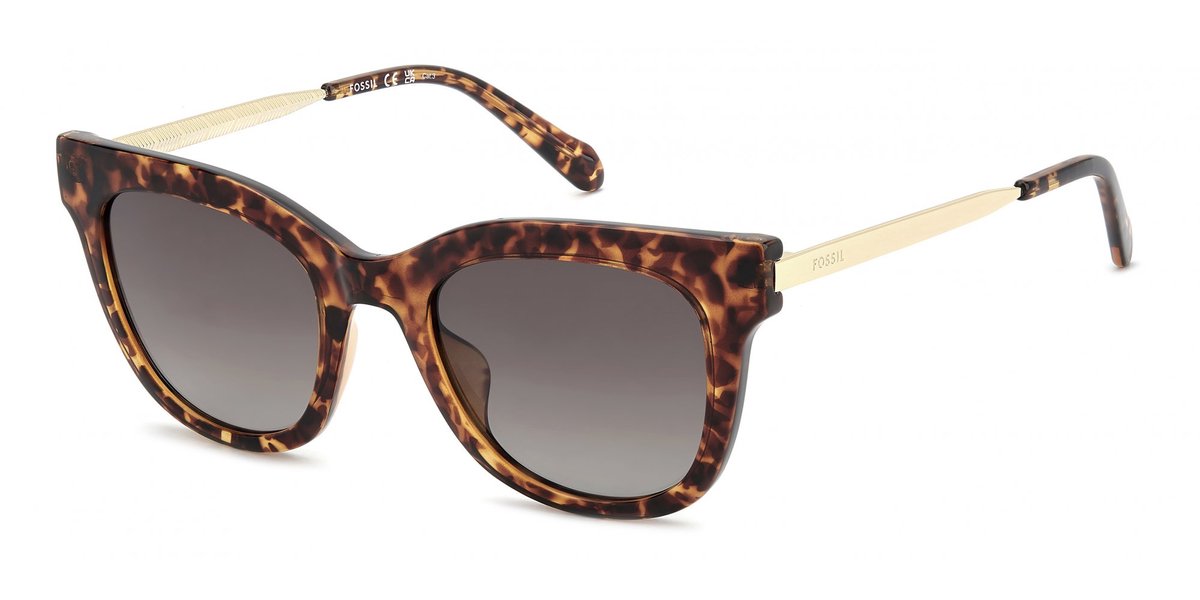 Fossil FOS 2169/G/S Havana 51/22/140 WOMAN Zonnebrillen