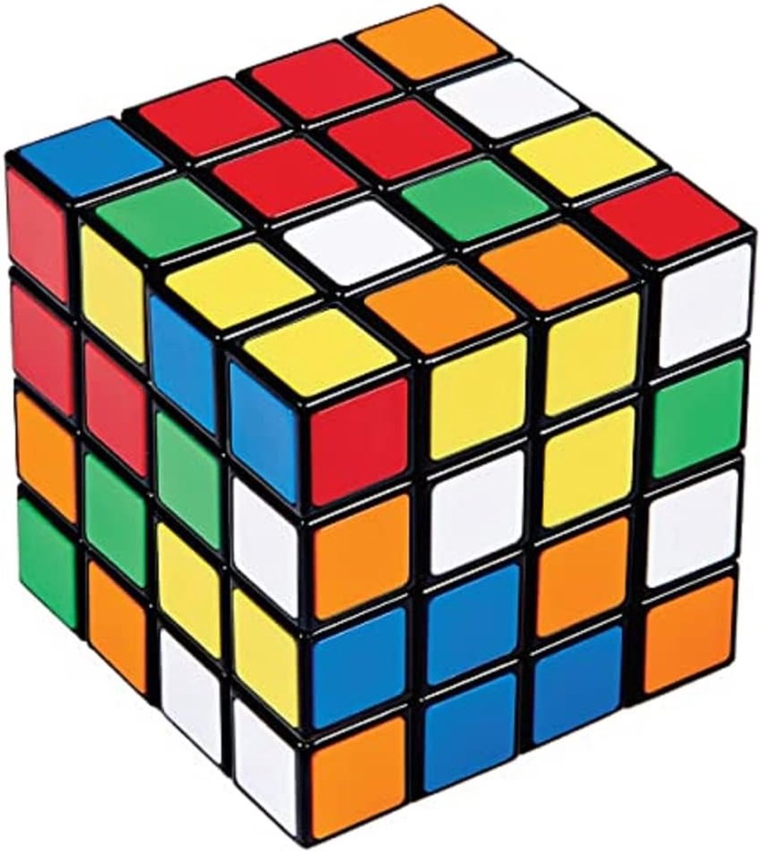 Magische Kubus - Puzzel Kubus - Hersentraining - 4x4 Formaat - 160 g - Wit