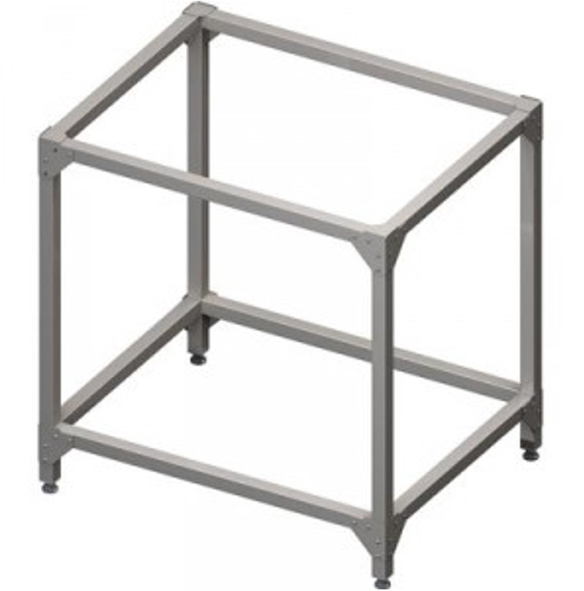 Hendi TRAYS Serie - Onderstel voor Pizzaoven - Stalen Constructie - 1500x964x960 mm
