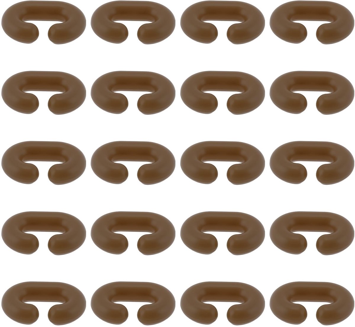 Dailygoody - C-Clips - 20 Stuks voor Karpervissen - Sterke