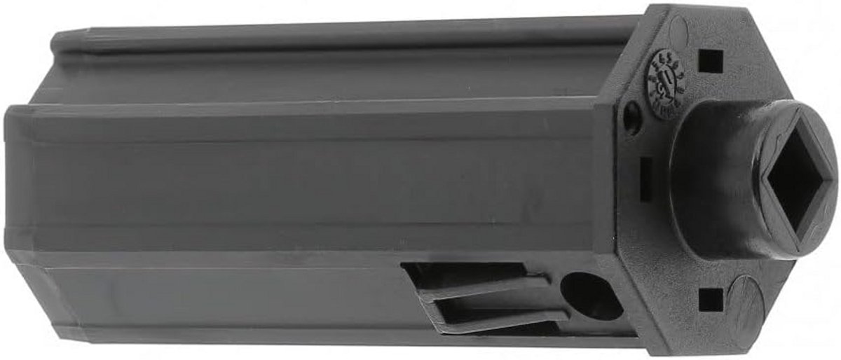 Rolluikbuis Eindkap - Buisafsluiter - Rolluiken Repareren - Vierkante Uitlaat - 40 mm - Universeel