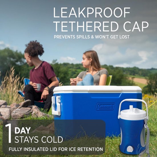 Performance Jug Cooler 3.8 Litres - Small Ice Box Water Drink Ice Bucket — afbeelding 2