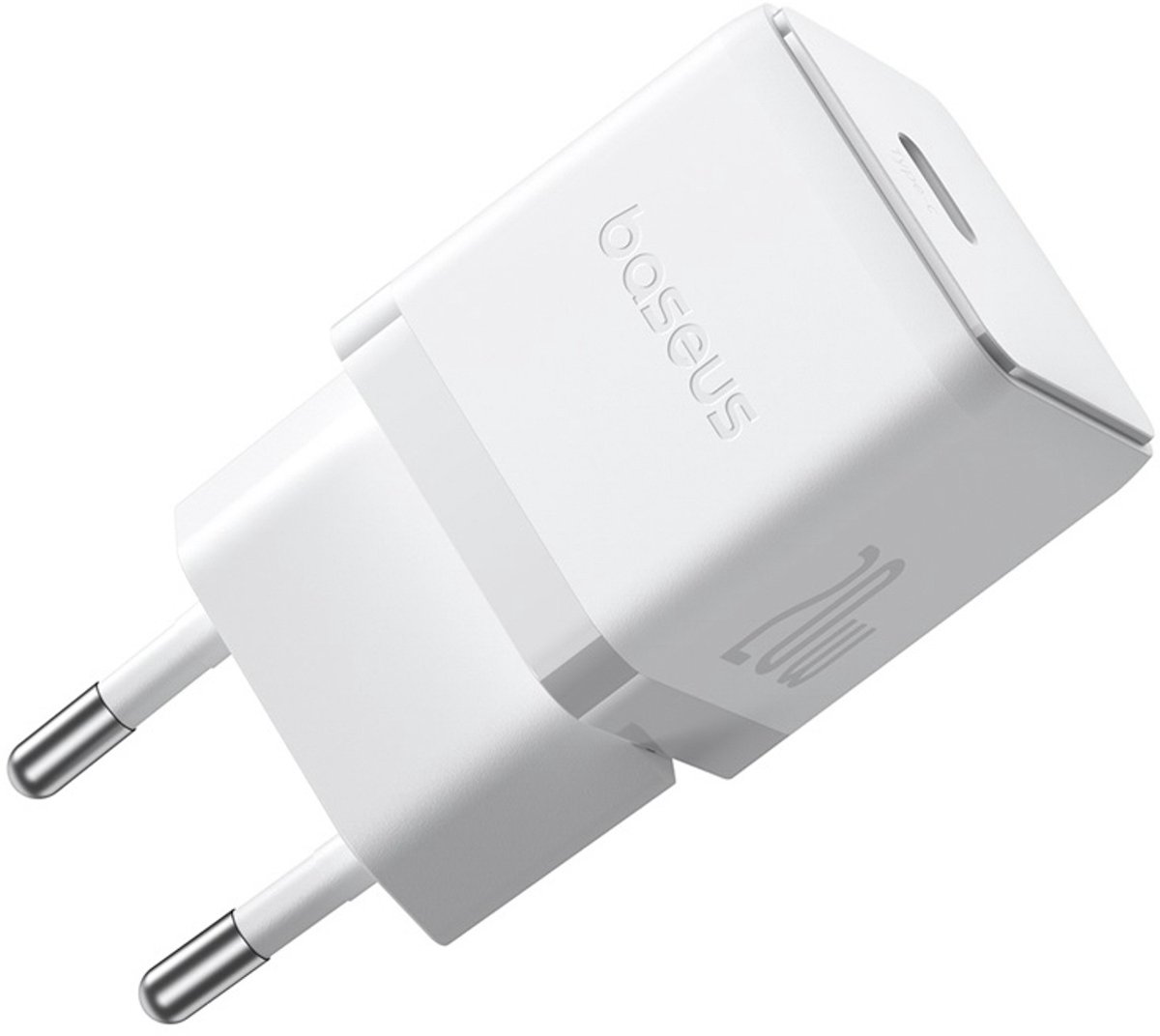 Baseus Palm 1C 20W Wandlader Met 60W Usb-C Kabel Voor Iphone 12 13