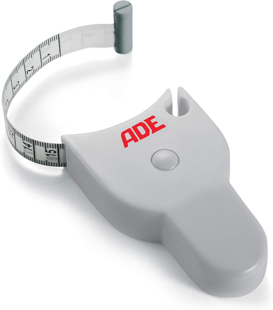 Meetlint - Flexometer Lichaam - Omtrek Meten - Automatisch Intrekbaar - 150cm - Wit