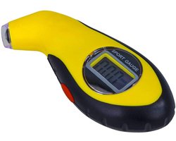 Digitale Bandenspanner - Bandendrukmeter - Veilig Rijden - Nauwkeurige Meting - Compact Formaat - Zwart