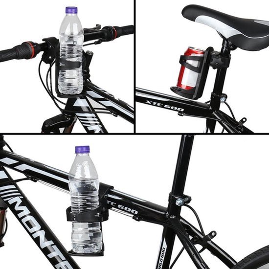 Universele fietswaterfleshouder Geschikt voor grote flessen, fietswaterfleshouders, bekerhouder, past op de meeste fietsen, 2-pack — afbeelding 5