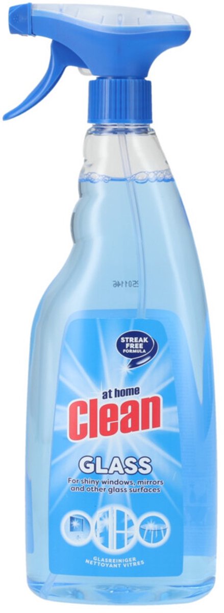 At Home Glass Spray - 6 x 750 ml - Voordeelverpakking