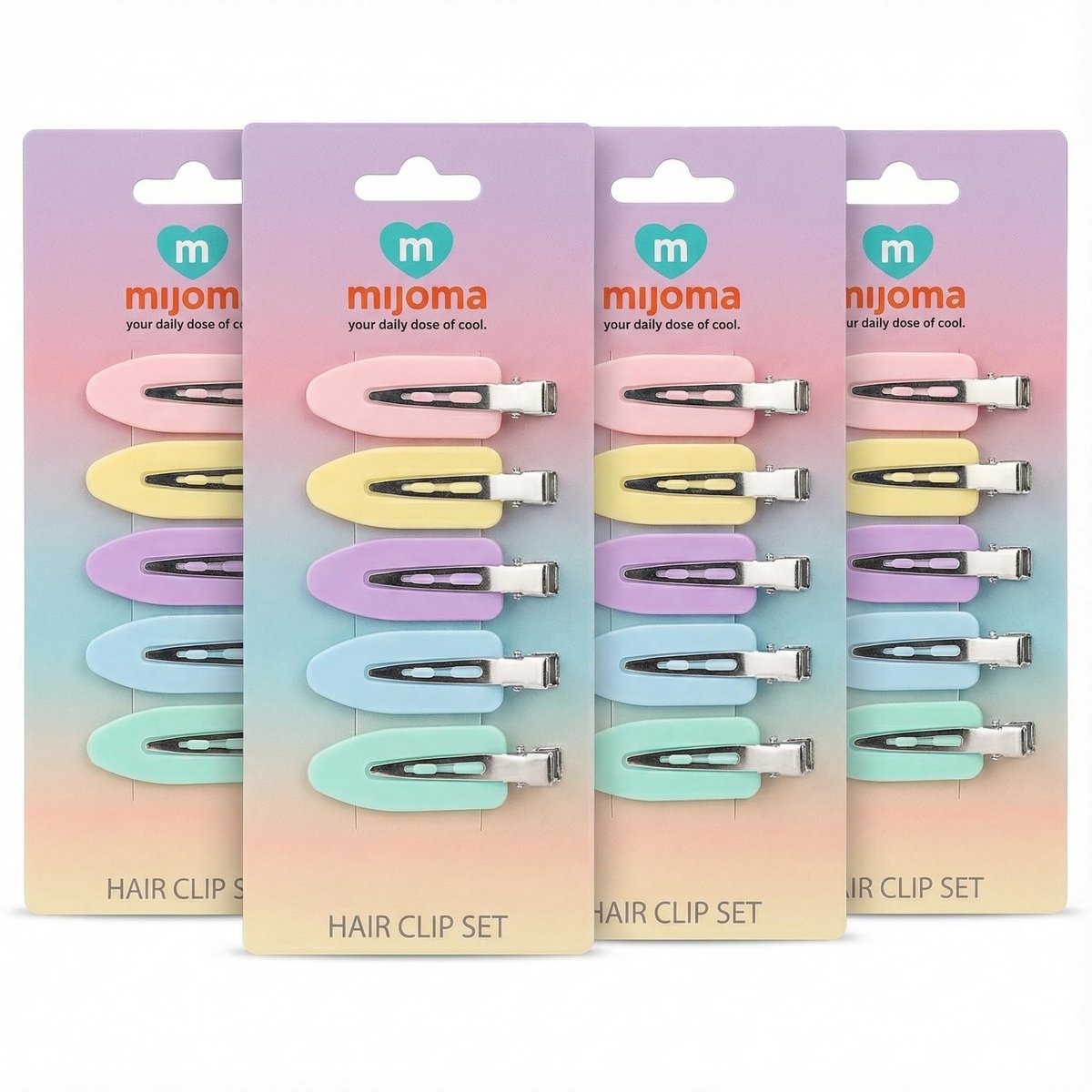 Dailygoods - Set van 20 Haarklemmen voor Styling en Make-up