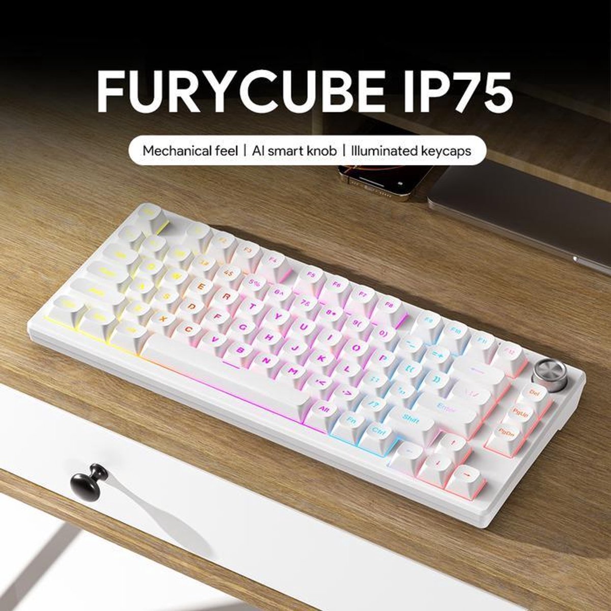 Furycube IP75 - Mechanisch Gaming Toetsenbord thumbnail 5