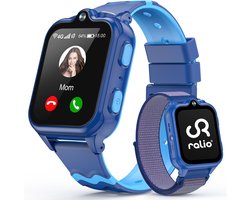 Ralio R5 Ultra 4G GPS Horloge Kind met simkaart – Videobellen – Dual Camera –- Android OS - Smartwatch Kinderen met 1,83"AMOLED Display – SOS-knop – Ruim geheugen van 2 GB + 16 GB – GPS Tracker – Voor Jongens en Meisjes