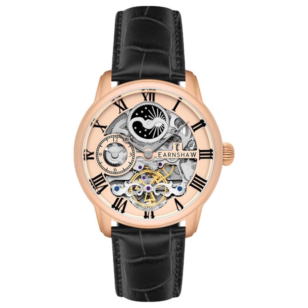 Earnshaw - ES-8006-0E - Polshorloge - Heren - Automatisch - Longitude