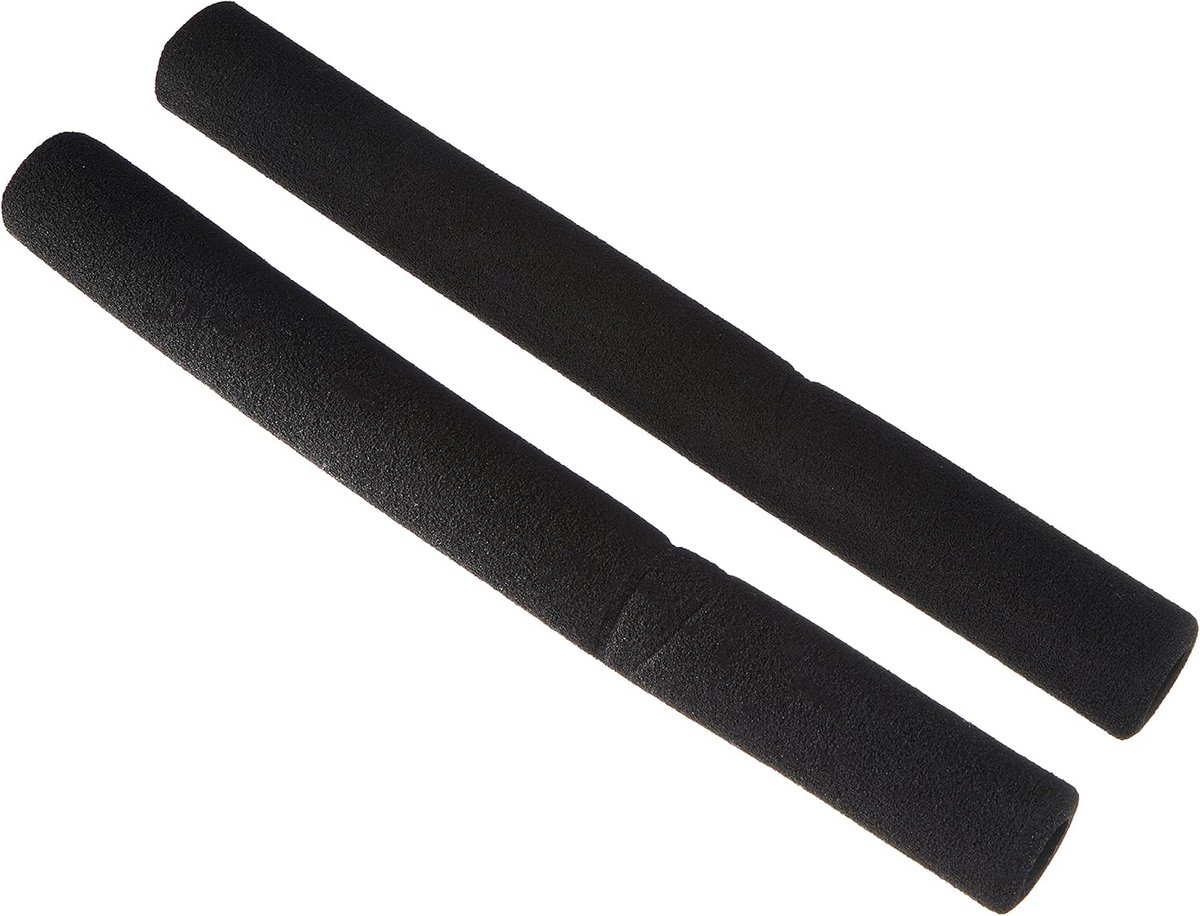 Stuurhoezen - Handvatten Fiets - Comfortabel Fietsen - Hoge Dichtheid - 6 x 22 x 400 mm - Zwart