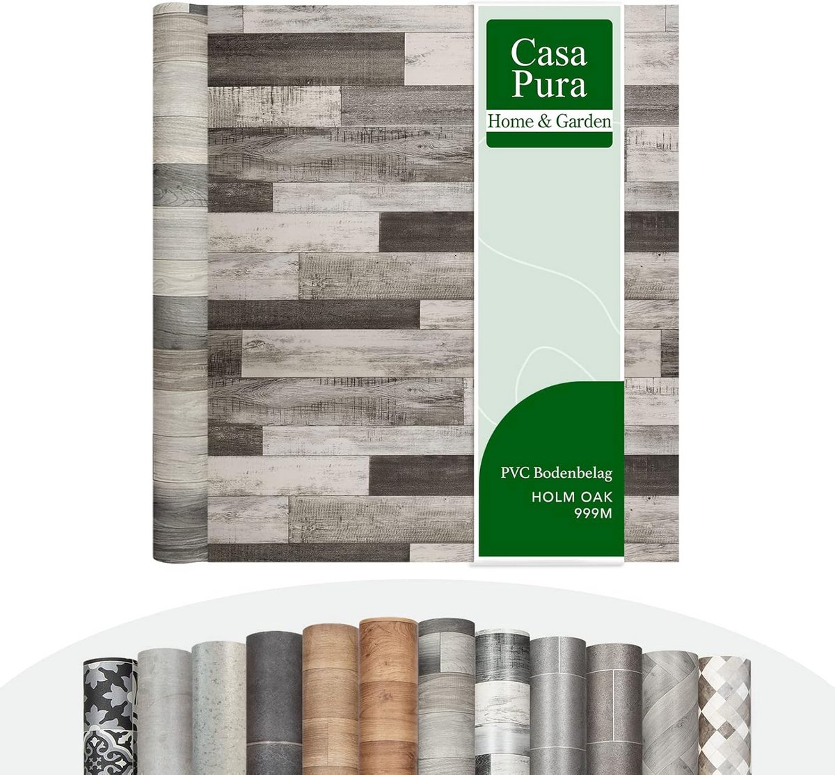 Vloerbedekking PVC - Vinyl vloer - Wonen en werken - Extra slijtvast - 100 x 700 cm - Hout