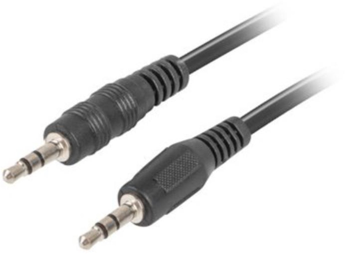Akyga Audio Serie - Audiokabel - Mini Jack (M) naar Mini Jack (M) - 2m - Zwart