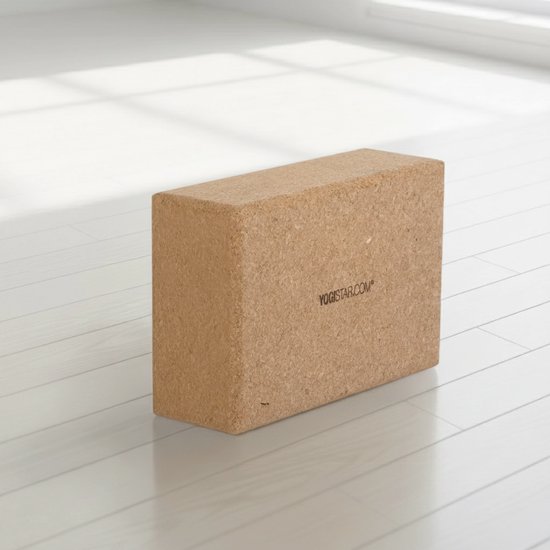 Yogablok - yogiblock kurk supers. (23x15x10) Yogablok YOGISTAR van YOGISTAR — afbeelding 4