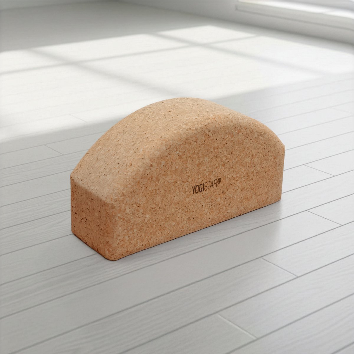 Yogablock yogiblock® halbrund - cork