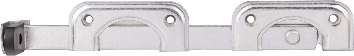 Poortsluiting - Dubbele poort - Poorten sluiten - Voor smalle frames - 335 mm - Zilverkleu