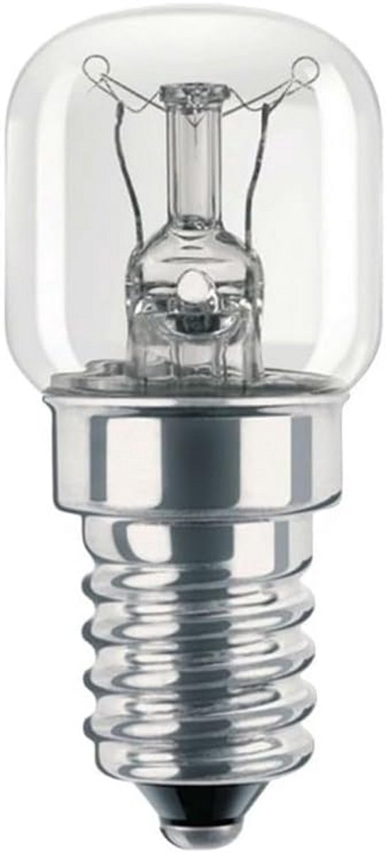 Gloeilamp 15W - Kleine Lamp - Koelkast Verlichting - Energiezuinig - E14 Fitting - Helder
