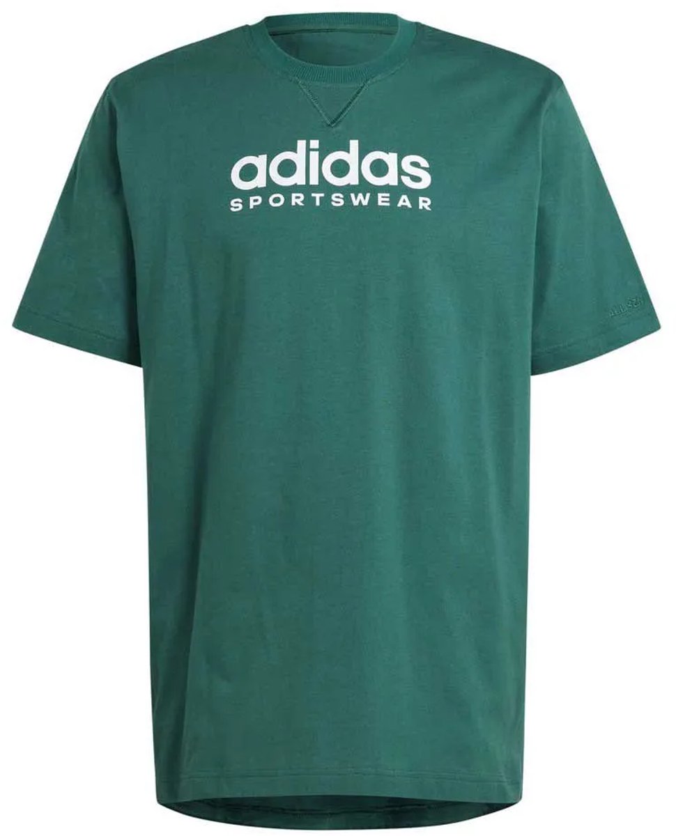 adidas Sportswear All SZN Graphic T-shirt Heren – /S Groen