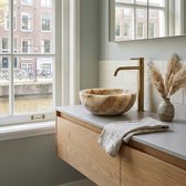 Teakea - Waskom onyx rond Ø30 x 12 cm