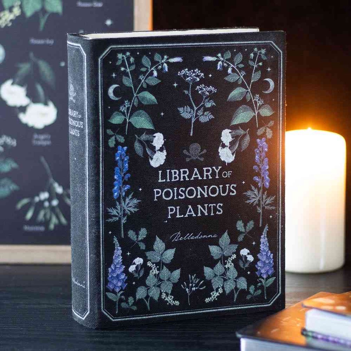 Something Different - Library of Poisonous Plants Book Shaped Decoratieve opbergdoos - Multicolours