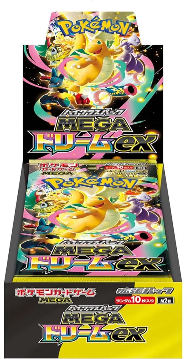 Pokemon Trading Card Game Mega Dream Booster Trading Cards Box