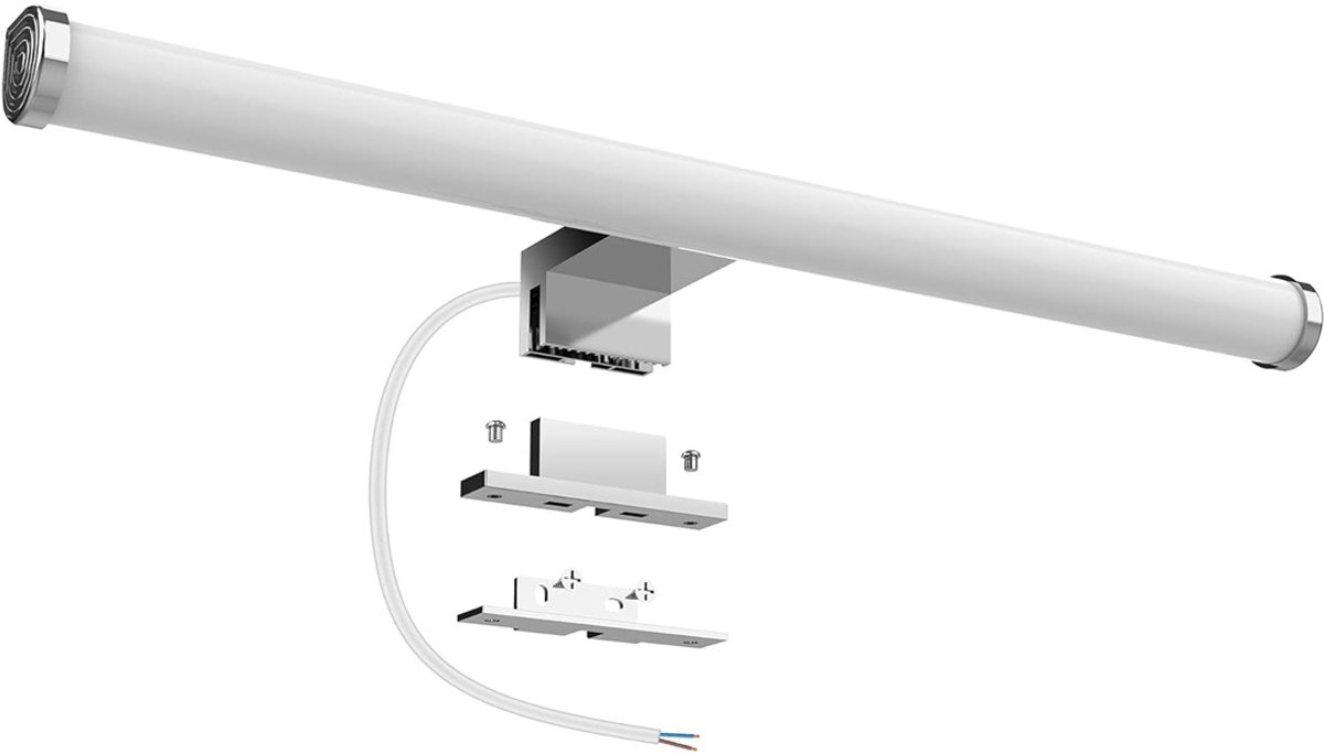 YOR® Spiegellamp Badkamer – Waterdichte Spiegelverlichting - Lamp Spiegel - Spiegel Verlichting Ledlamp - 1200Lm - Wit - 40cm x 10cm x 4cm ; 0.3 kg