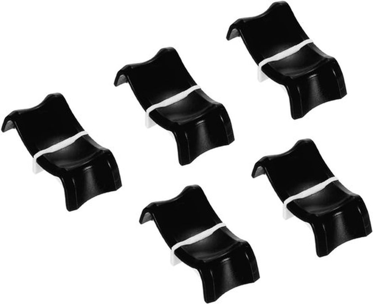 Console Mixer Slider Fader Knop Cap Touch Gevoelige Slider Insert As 27x13x10mm ABS Zwart voor Potentiometer Pack van 5