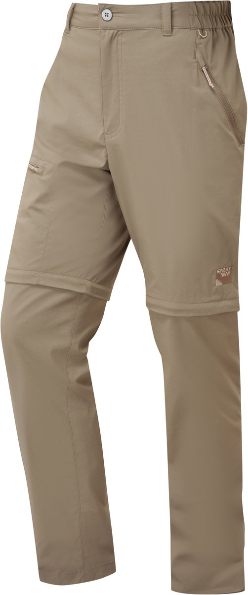 Sprayway Compass Convert Pant Men Afritsbroek Heren Brownstone