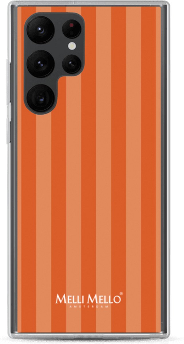 Melli Mello Telefoonhoesje Royal Orange (Soft Case) - Samsung Galaxy S22 Ultra