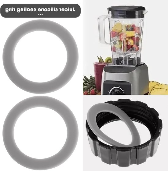 Set van 6 Silicone O-Ringen voor Blender - Vervangingsgasket met 47mm Binnen- en 67mm Buitendiameter, 2mm Dikte, Ideaal voor Keukenaccessoires — afbeelding 2