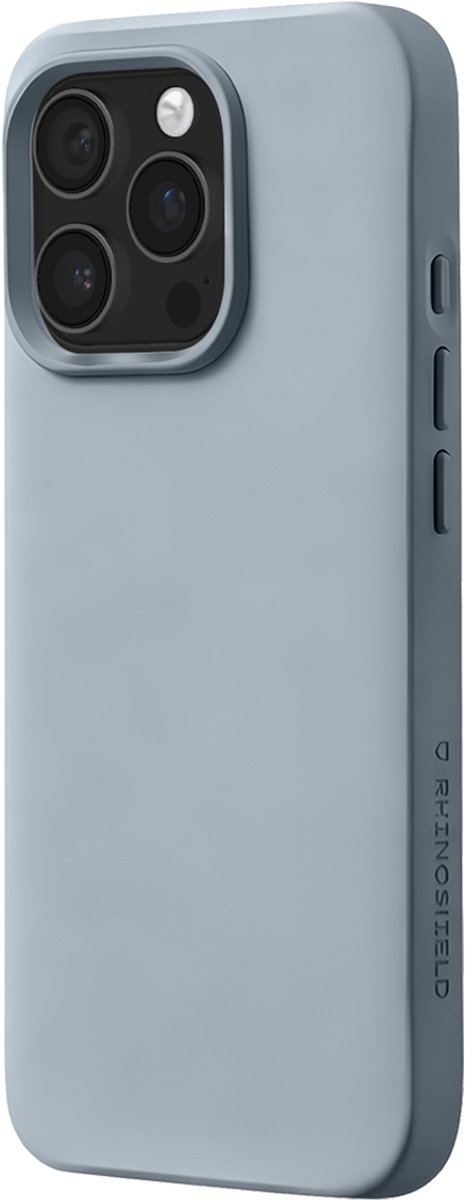 Rhinoshield, Hoes Geschikt voor Apple iPhone 16 Pro Extreme Weerstand ShockSpread ECO Design Premium, Grijs