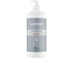 Altruist Zonnebrandcrème SPF 30 -Zonnebrand - Snel Absorberend - Waterresistent - Niet Plakkerig - Parfumvrij - Voor alle Huidtypen - Dermatologisch Getest - 1 Liter