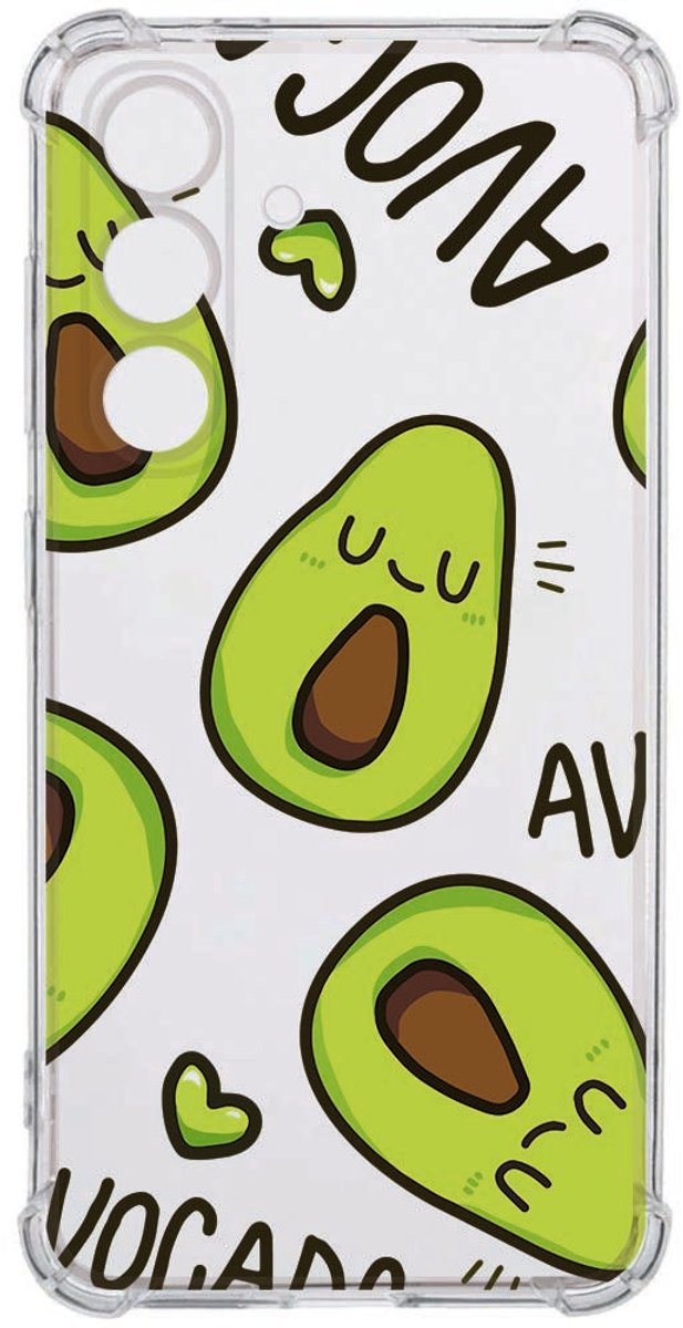 Samsung Galaxy S26 Plus Backcover Hoesje Avocado Singing Schokbestendig