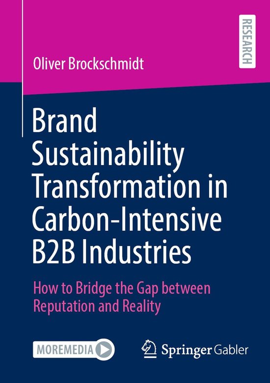 Business and Economics (German Language) - Brand Sustainabil ... - cover