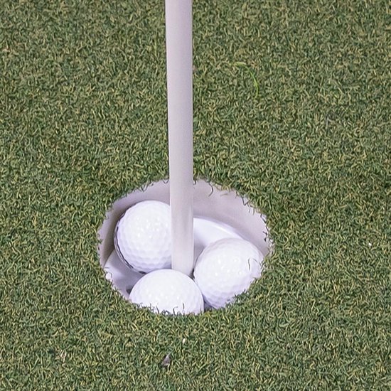 Set van golf vlaggenpalen met oefenvlag, hoogwaardige golfvlag voor trainingsbanen, genummerde vlag voor nauwkeurige golfers en buitensportactiviteiten — afbeelding 2