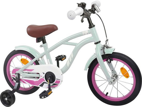 vidaXL - Kinderfiets - 12 - Inch - voor - 2-4 - jaar - oud - Lichtgroen van VidaXL — afbeelding 5