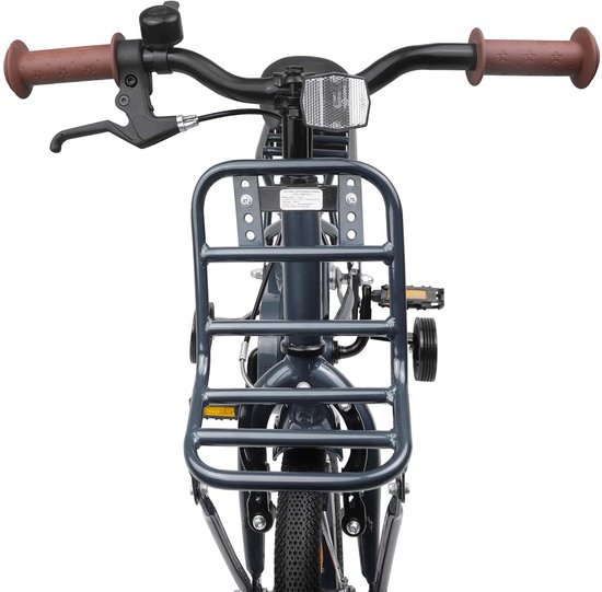 vidaXL - Kinderfiets - 12 - Inch - voor - 2-4 - jaar - oud - Donkergrijs van VidaXL — afbeelding 3