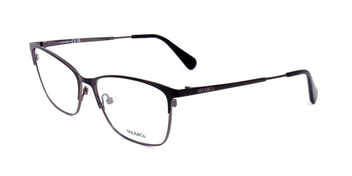 Max&co. MO5111 Shiny gunmetal 57/16/140 WOMAN Brilmonturen