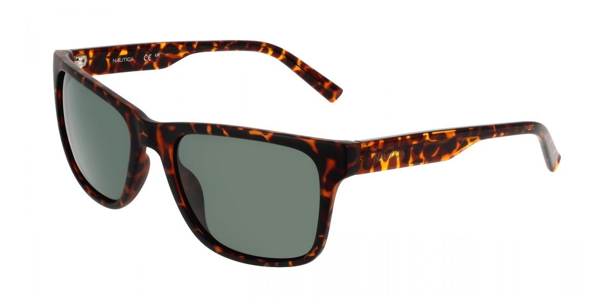Nautica N908SP Matte dark tortoise 57/19/140 MAN Zonnebrillen