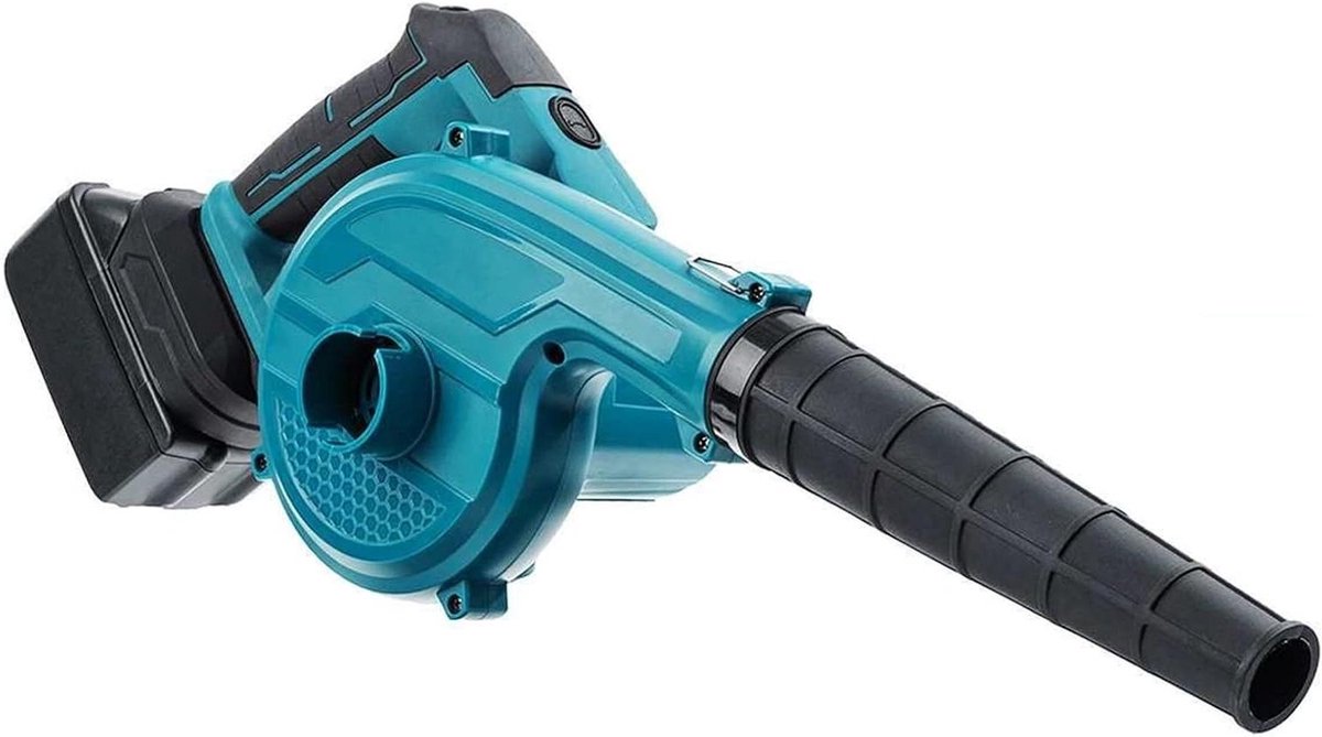 Elektrische Luchtblazer - Stofzuiger Krachtig - Werkplaats Schoonmaken - Draadloos Opvouwbaar - 2200W - Blauw